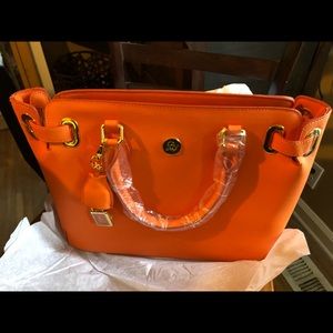 Joy Mangano Christie Leather Tote with RFID
